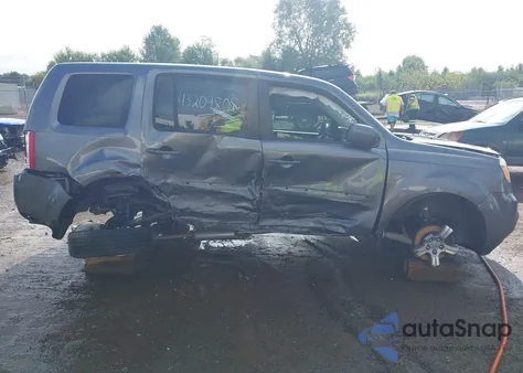 2013 Honda Pilot Ex-L from USA, damaged, VIN 5FNYF3H70DB024794